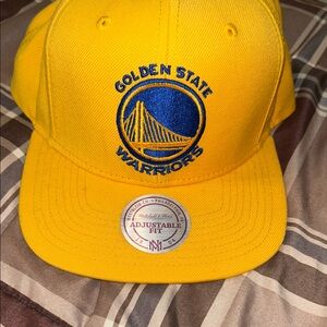 Mitchell & Ness Golden State Warriors Yellow Hat